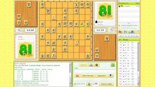 Shogi Openings 81Dojo Bishopexchanged Mutual Reclining Silver 3 [upl. by Neeloc]