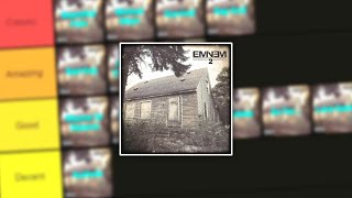 RANKING EVERY SONG FROM THE MARSHALL MATHERS LP 2 Eminem [upl. by Annasiul]