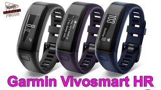 Garmin Launches Vivosmart HR Activity Tracker [upl. by Chrisoula]