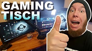 NEW GAMINGTISCH  Diy Schreibtisch selberbauen ganz einfach nachmachen [upl. by Carver839]