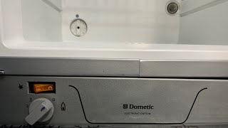 How to use the Dometic RM123 Fridge [upl. by Paderna19]