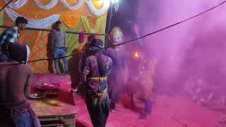 Navratri program undera Fatehpur sikari viralkaali mata and mahadev ki holi 💯💢❤️ [upl. by Gomer]