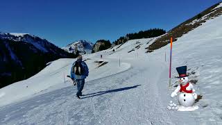 Emmetten  Stockhütte  Klewenalp  Winterwanderung  26 Jan 2022 [upl. by Omrelliug]