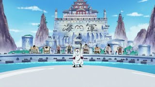 Whitebeard Shows Up at Marineford  One Piece  English Sub [upl. by Yrocej]