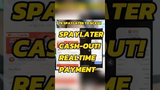 SPAYLATER CASHOUT  CONVERT YOUR SPAYLATER TO GCASH spaylater [upl. by Ahtinak747]