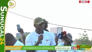 Législatives 2024 J4 Etapes Mbirkilane chez Samba Ndack Sonko accueilli par une foule immense [upl. by Nuawaj267]