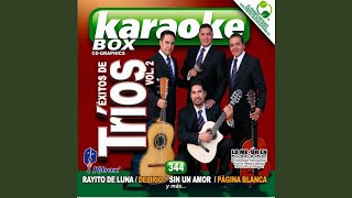 Aquellos Ojos Verdes Karaoke Version [upl. by Eecal]