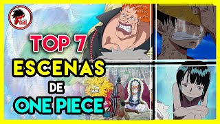 One Piece Top 7 ESCENAS FAVORITAS de One Piece [upl. by Atirabrab]