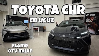 Toyota CHR Flame  Yeni Donanım Ötv Muafiyetli [upl. by Htesil]