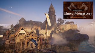 Assassins Creed Valhalla Raid Elmet Monastery [upl. by Annovaj]