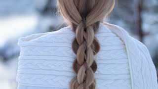 Intrikat Femflette  Intricate Fivestrand Braid Tutorial  Flettemamma [upl. by Marjy]