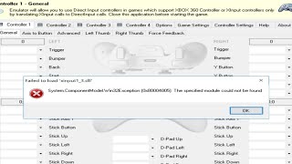 Xbox360ce System ComponentModel Win32Exception0x80004005 The specified module could not be found [upl. by Ylrehc]