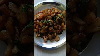 అరటికాయ ఫ్రై🫰 aratikaya fry viralvideos cooking recipe cookingfood [upl. by Ethe]