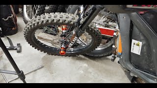 Sur Ron Aluminum Supermoto Axle Slider Project Part 1 Front Axle Slider [upl. by Anneirb797]