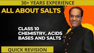 Acids bases and salt  All about salts  Quick revision  Class 10 chemistry [upl. by Pomona]