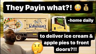 Schwans is paying GOOD MONEY to deliver our favorite food to HOMES amp STORES 💰trucking [upl. by Fira]