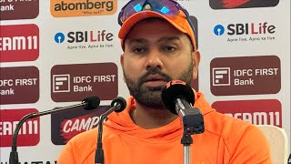 Why Rohit Sharma was delighted in press conference [upl. by Annavas141]