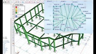 PROTAstructure Step by Step Design of Auditorium Hall real life project [upl. by Aruasi138]