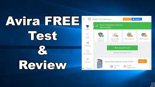 Avira FREE Antivirus Test amp Review 2019  Antivirus Security Review [upl. by Tailor]