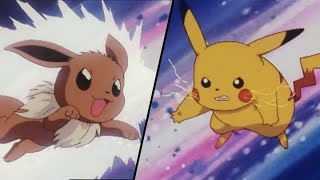 Pikachu vs Eevee  Pokémon Adventures in the Orange Islands  Official Clip [upl. by Ylsel]