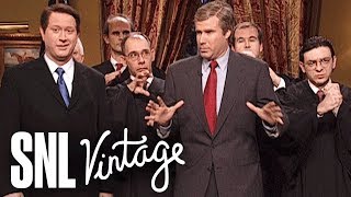 Decision 2000 with Bush and Gore Cold Open  SNL [upl. by Baese]