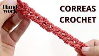 Correas Crochet ¡No te imaginas lo fácil que es de tejer [upl. by Enihpets]