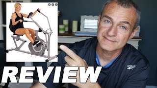 Sunny Recumbent Bike CrossTrainer Review for Total Knee Replacement Therapy [upl. by Natasha]