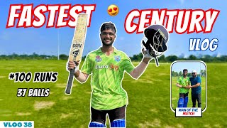 ADDY BROKE THE FASTEST T20 CENTURY RECORD🤩 GOT MAN OF THE MATCH AWARD 🔥 PLAYING UNORTHODOX SHOTS 🔥 [upl. by Rickard]