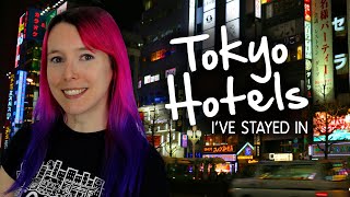 Tokyo Hotels Ive Stayed In  and what they were like [upl. by Odla]