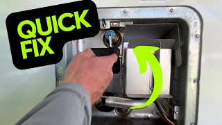 Quick Fix RV Water Heater Pressure Relief Valve Leaking [upl. by Yhtuv]