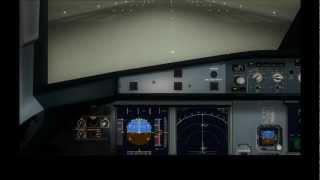 FS2004 FS9 Airsimmer A320 Austrian EBBRLOWW [upl. by Beka]