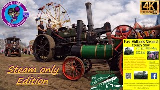 East Midlands Steam amp Country Show Steam only edition 2024 [upl. by Asial896]