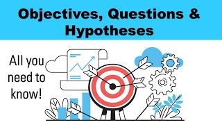 Understanding research objectives questions and hypotheses [upl. by Eikcaj]