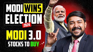 MODI 30 Stocks to Invest 👉💰  2024 Election Result  Best Stocks to Buy Now  Harsh Goela [upl. by Tini]