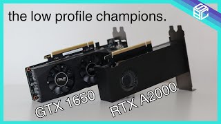 Low Profile GTX 1650 vs RTX A2000  The Ultimate Comparison [upl. by Esinej]