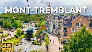 4K MontTremblant Canada Fall Colours Virtual Tour  MontTremblant Resort StViateur Bagel [upl. by Collimore872]