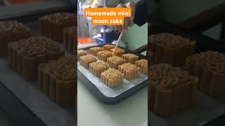 Homemade mini moon cake [upl. by Patrica101]