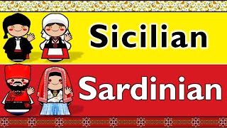 SICILIAN amp CAMPIDANESE SARDINIAN [upl. by Sumedocin]