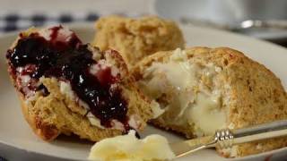 Irish Soda Scones Classic Version  Joyofbakingcom [upl. by Ddot214]