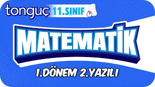 11Sınıf Matematik 1Dönem 2Yazılıya Hazırlık 📑 2024 [upl. by Rowell]