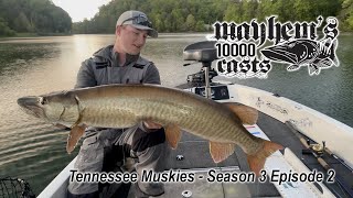 Melton Hill Muskies  Mayhems 10000 Casts  Season 3 Episode 2 [upl. by Arekahs]