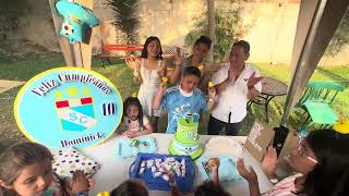 Cumple  10 de mi Dominick en Perulandia [upl. by Ecirted]