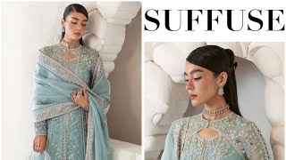 SUFFUSE ORGANZA UNSTITCHED EMB SUIT [upl. by Assirahs74]