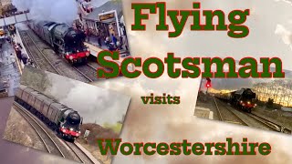 Flying Scotsman visits Worcestershire [upl. by Marijane948]