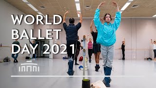 World Ballet Day 2021  Full company class  sneak preview Raymonda  Dutch National Ballet [upl. by Siednarb]