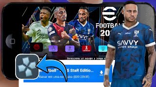 NOVO EFOOTBALL PES PPSSPP 2024 ATUALIZADO DWOLOAND MEDIAFIRE MOD PES ATUALIZADO PSP [upl. by Vernier]