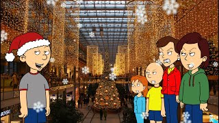 Classic Caillou Misbehaves While Holiday Shopping At The MallGrounded [upl. by Hedgcock]