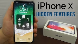 iPhone X Hidden Features  Top 10 List [upl. by Nraa]