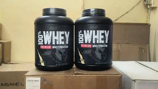 Nutrex Research 100 Premium Whey Review  Made in USA [upl. by Nylirej4]