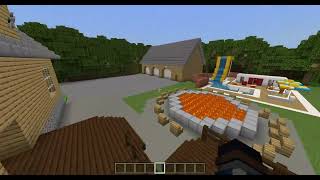 Minecraft RiDGiD House w Smart Car 3 BMWs Pool Tree House RV etc [upl. by Venetis]